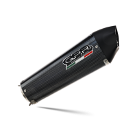 Exhaust compatible with Bmw F800R 2015-2016, Gpe Ann. Poppy, Slip-on exhaust including removable db killer and link pipe 