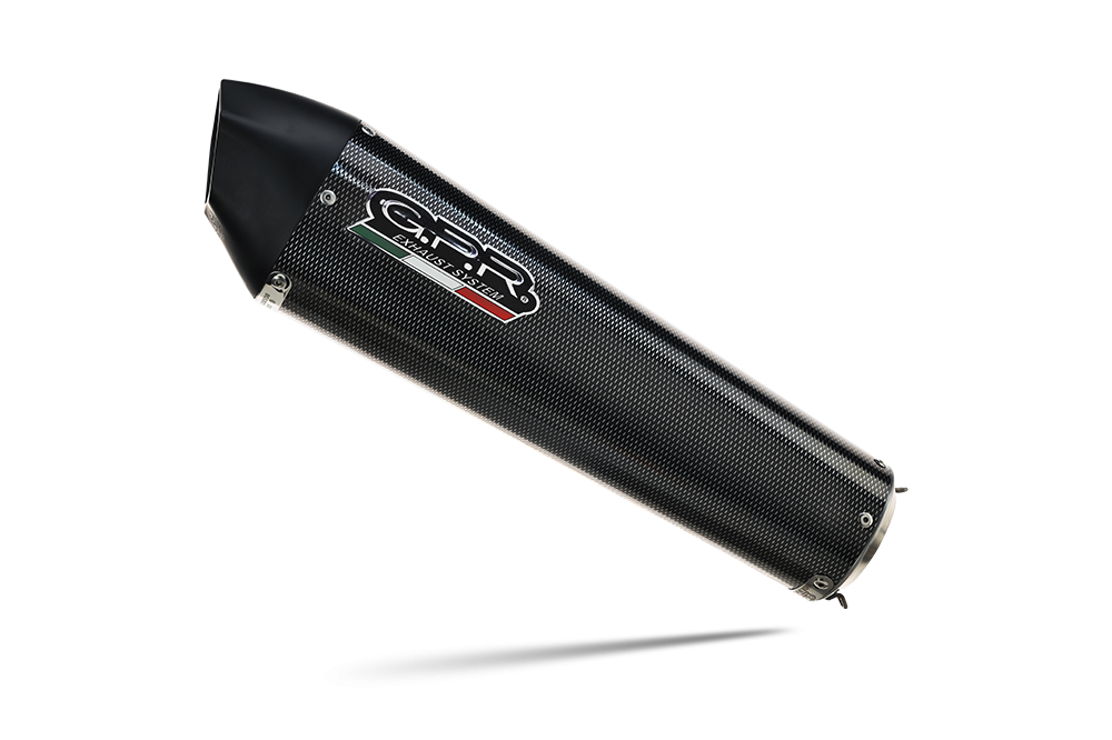 Exhaust compatible with Honda Silver Wing 600 I.E. - SW-T 2007-2016, Gpe Ann. Poppy, Slip-on exhaust including removable db killer and link pipe 
