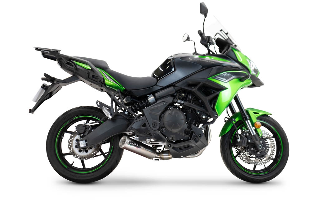 Exhaust compatible with Kawasaki Versys 650 2023-2025, M3 Inox , Full system exhaust 