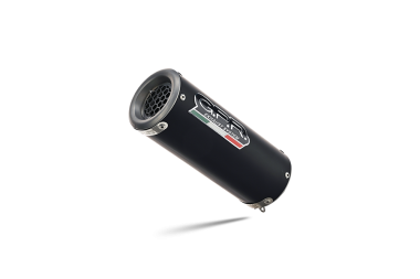 Exhaust compatible with Suzuki GSX-R1000 R 2017-2020, M3 Black Titanium, Slip-on exhaust including removable db killer and link pipe 