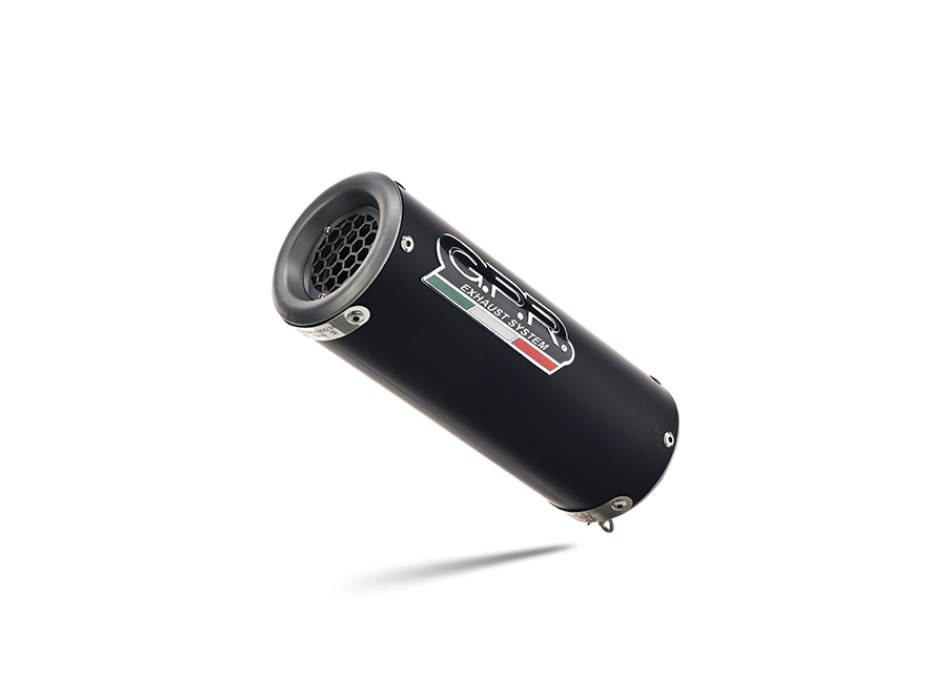 Exhaust compatible with Yamaha FZ-7 MT07 2021-2024, M3 Black