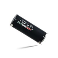 Exhaust compatible with Triumph Trident 660 2021-2024, M3 Black Titanium, Full system exhaust, including removable db killer 