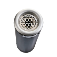 Exhaust compatible with Honda CBR650R 2021-2023, M3 Black Titanium, Full system exhaust, including removable db killer 