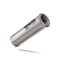 Exhaust compatible with Bmw F800R 2009-2014, M3 Inox , Slip-on exhaust including removable db killer and link pipe, EPA-compliant 