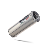 Exhaust compatible with Moto Guzzi Griso 1100 2005-2008, M3 Inox , Slip-on exhaust including removable db killer and link pipe 