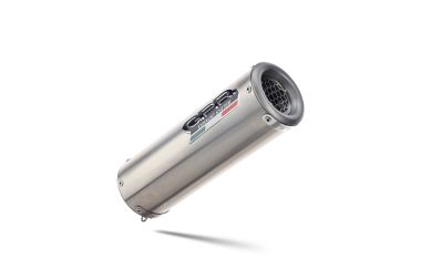 Exhaust compatible with Bmw F800R 2015-2016, M3 Inox , Slip-on exhaust including removable db killer and link pipe, EPA-compliant 