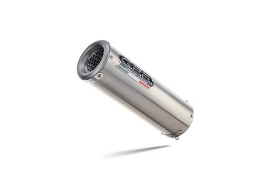 Exhaust compatible with Aprilia Tuono 1100 V4 Rr 2017-2020, M3 Inox , Slip-on exhaust including link pipe and removable db killer 