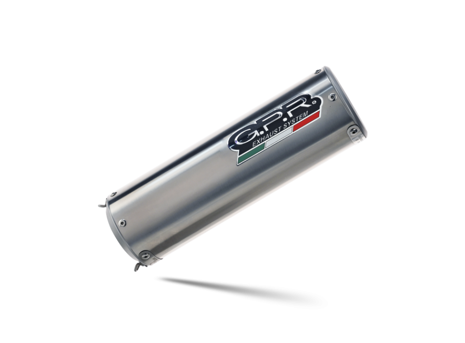 商品画像：Exhaust compatible with Moto Guzzi V85TT 2019-2020, M3 Inox 2