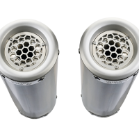 Exhaust compatible with Kawasaki Z1000 2010-2013, M3 Inox , Dual slip-on including removable db killers and link pipes 