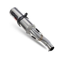 Exhaust compatible with Suzuki GSX-S1000 2021-2025, M3 Inox , Slip-on exhaust including removable db killer and link pipe, EPA-compliant 