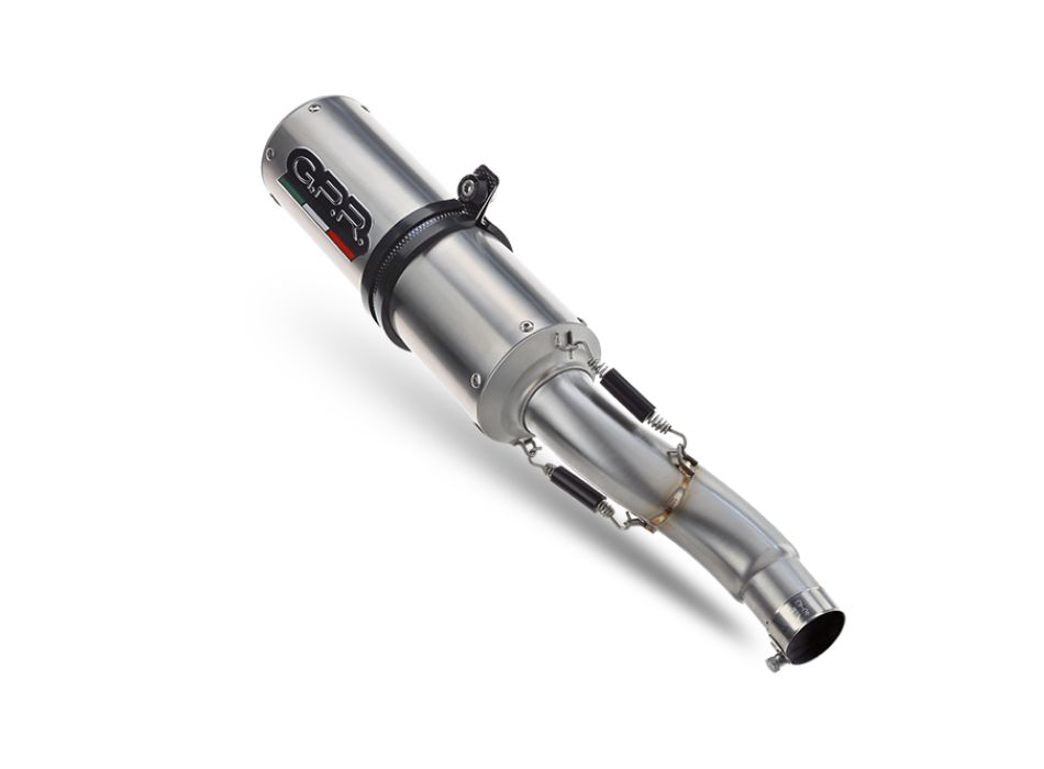 Exhaust compatible with Yamaha XSR900 2022-2024, M3 Inox