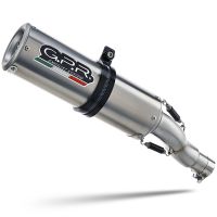Exhaust compatible with Suzuki GSX-S1000 2021-2025, M3 Inox , Slip-on exhaust including removable db killer and link pipe, EPA-compliant 