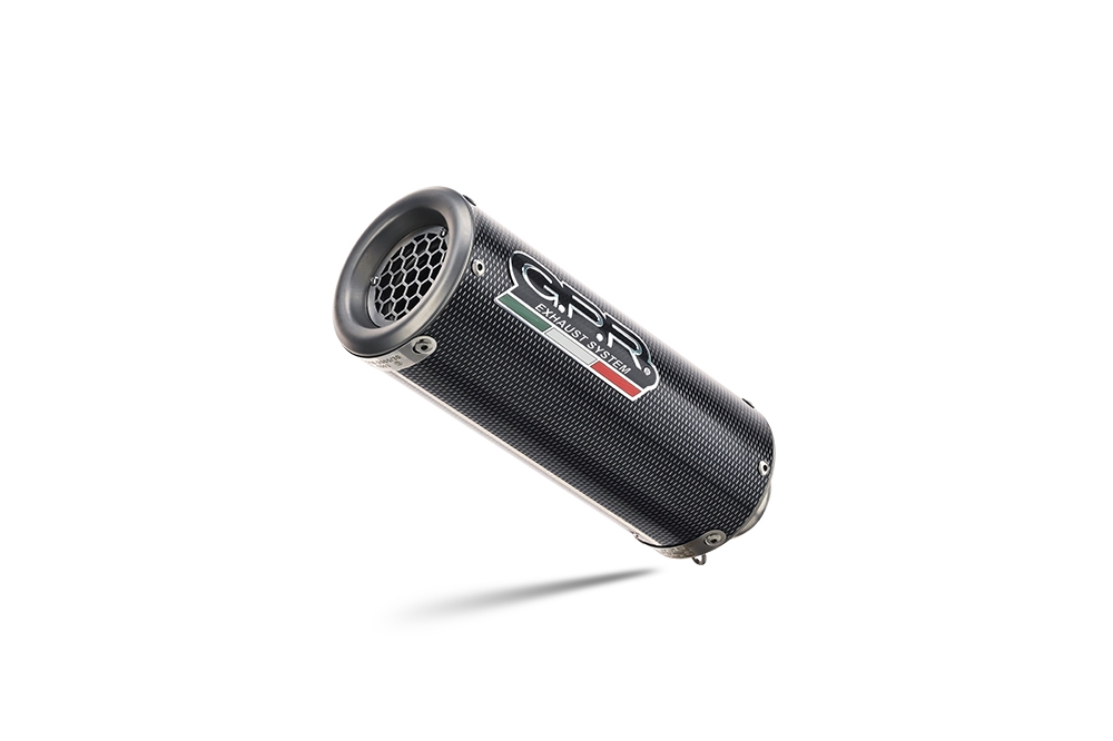 Exhaust compatible with Cf Moto 700 CL-X Heritage 2022-2024, M3 Poppy , Slip-on exhaust including removable db killer and link pipe, EPA-compliant 