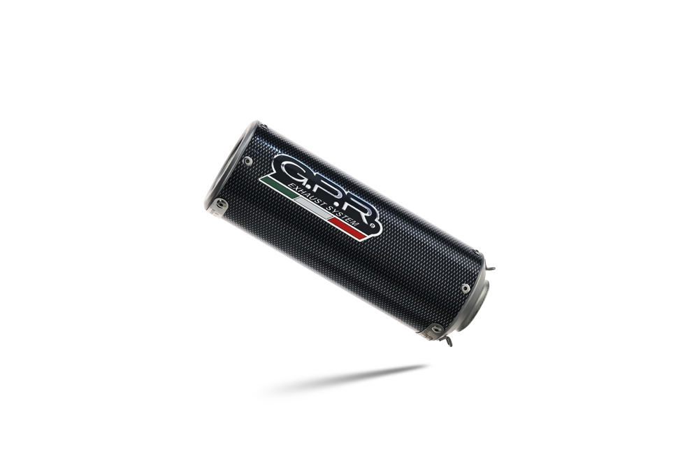 Exhaust compatible with Cf Moto 700 CL-X Heritage 2022-2024, M3 Poppy , Slip-on exhaust including removable db killer and link pipe, EPA-compliant 