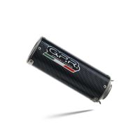 Exhaust compatible with Cf Moto 700 CL-X Heritage 2022-2024, M3 Poppy , Slip-on exhaust including removable db killer and link pipe, EPA-compliant 