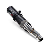 Exhaust compatible with Kawasaki Z1000 2010-2013, M3 Poppy , Dual slip-on including removable db killers and link pipes 