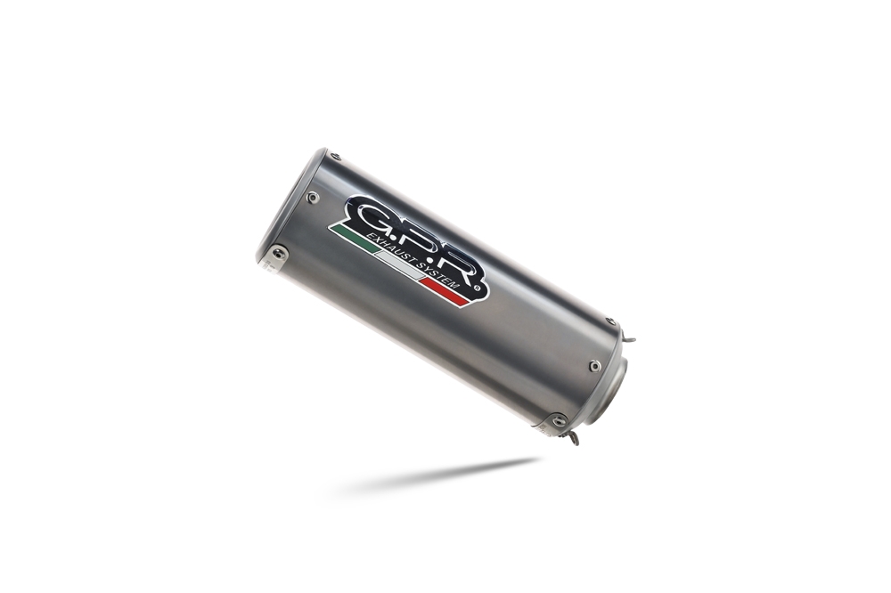 Exhaust compatible with Tuning TUNING 1980-2021, M3 Titanium Natural, Universal silencer, without link pipe 