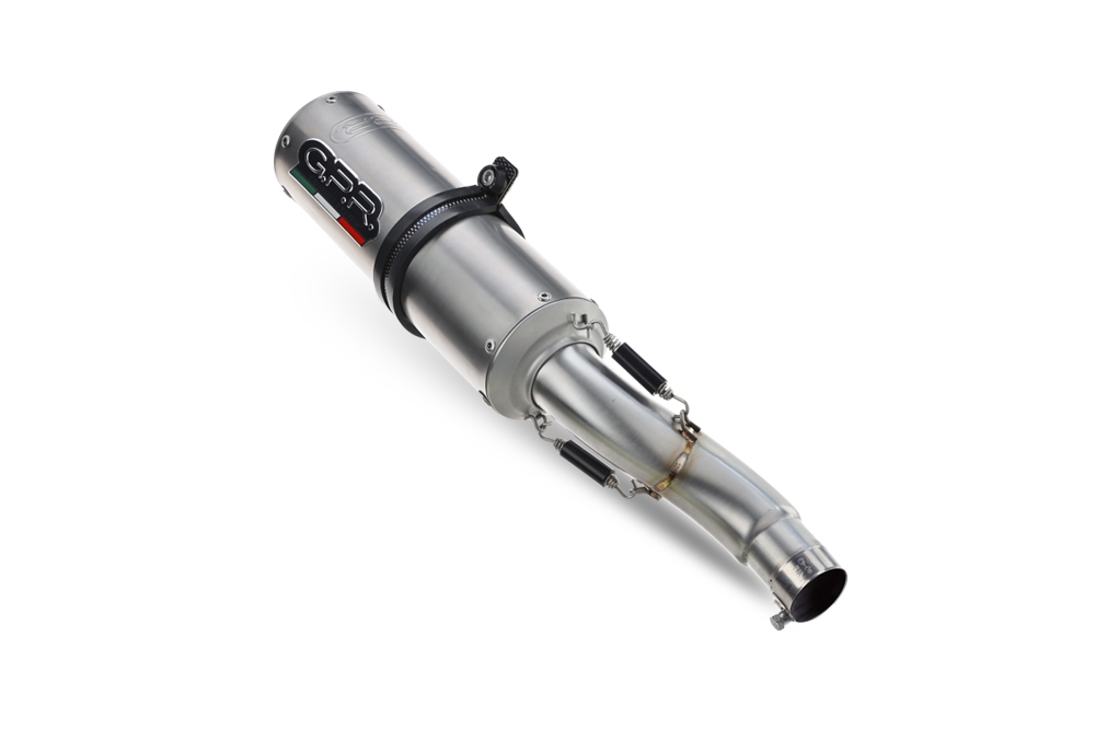 Exhaust compatible with Tuning TUNING 1980-2021, M3 Titanium Natural, Universal silencer, without link pipe 