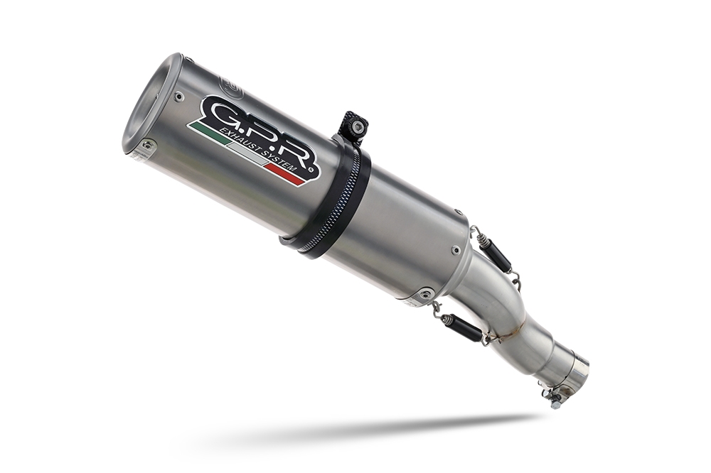 Exhaust compatible with Tuning TUNING 1980-2021, M3 Titanium Natural, Universal silencer, without link pipe 