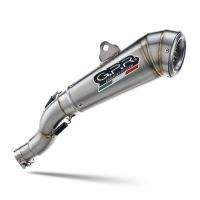 Exhaust compatible with Bmw R Nine-T 1200 - Pure - Racer - Scrambler - Urban G/S 2013-2016, Powercone Evo, Slip-on exhaust including removable db killer and link pipe, EPA-compliant 