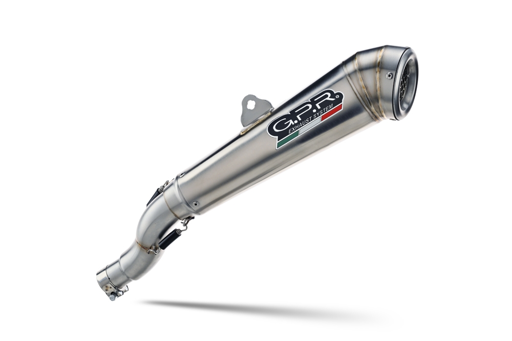 Exhaust compatible with Royal Enfield Interceptor 650 2021-2025, Powercone Evo, Dual slip-on exhausts including removable db killers and link pipes 