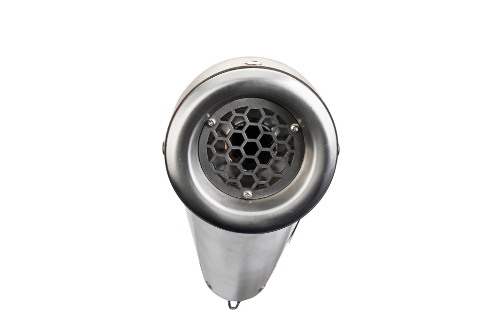 Exhaust compatible with Triumph Trident 660 2021-2024, Powercone Evo, Full system exhaust, including removable db killer 