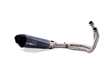 Exhaust compatible with Kawasaki NINJA 650 R 2012-2016, Gpe Ann. Poppy, Full system exhaust, including removable db killer 