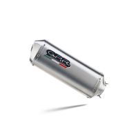 Exhaust compatible with Royal Enfield Guerrilla 450 2024-2025, Satinox, Slip-on exhaust including removable db killer and link pipe, EPA-compliant 