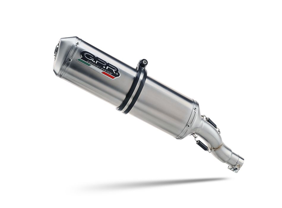 Exhaust compatible with Honda X-Adv 750 2021-2024, Satinox