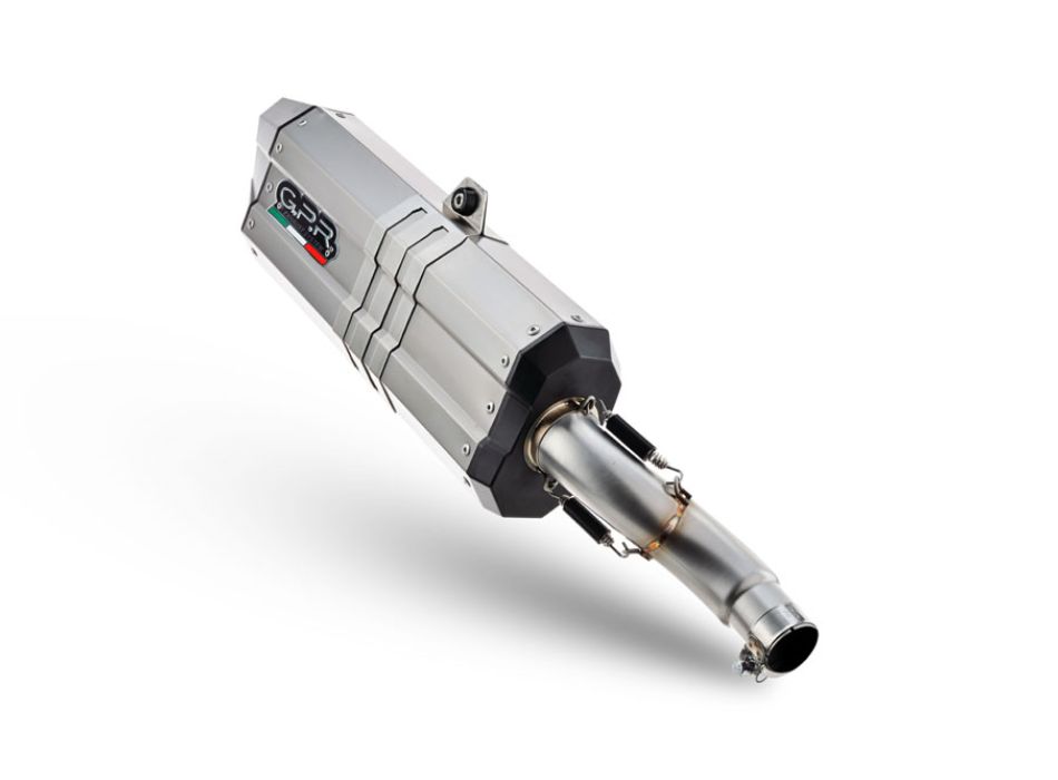 Exhaust compatible with Bmw K1600GTL 2017-2021, Hyper Sonic Titanium ...