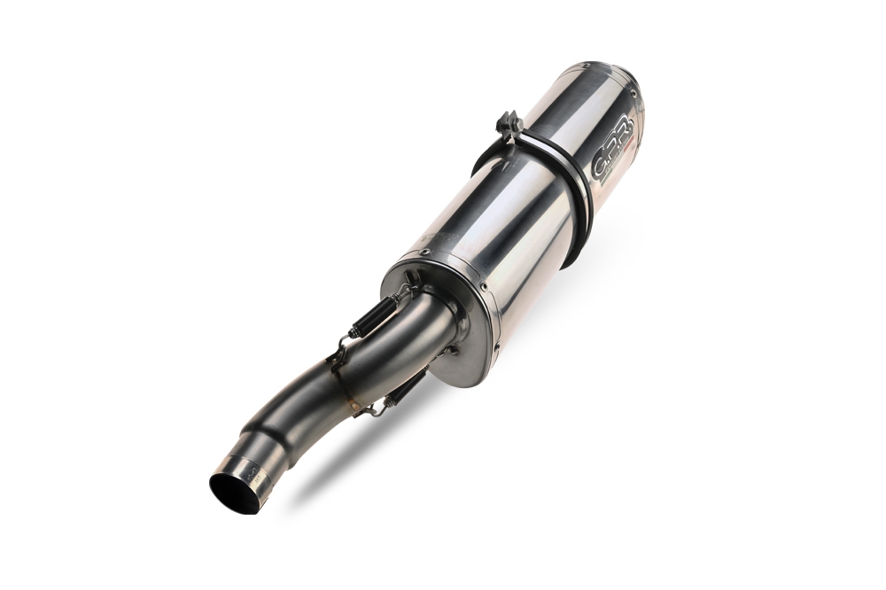 Exhaust compatible with Yamaha Xt 660 X-R 2004-2014, Trioval, Dual slip-on including removable db killers and link pipes, not EPA-compliant 