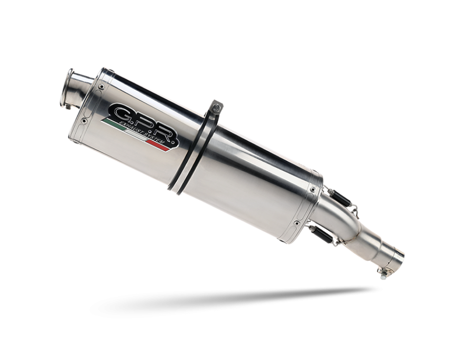Exhaust compatible with Yamaha XJR1300 2007-2017, Trioval