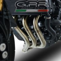 Exhaust compatible with Yamaha Tracer 9 GT 2021-2024, Furore Evo4 Nero, Full system exhaust, including removable db killer 