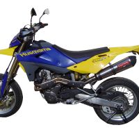 Exhaust compatible with Husqvarna Te E - Sms 410 2000-2004, Gpe Ann. titanium, Mid-Full system exhaust including removable db killer 