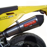 Exhaust compatible with Husqvarna Te E - Sms 410 2000-2004, Gpe Ann. titanium, Mid-Full system exhaust including removable db killer 