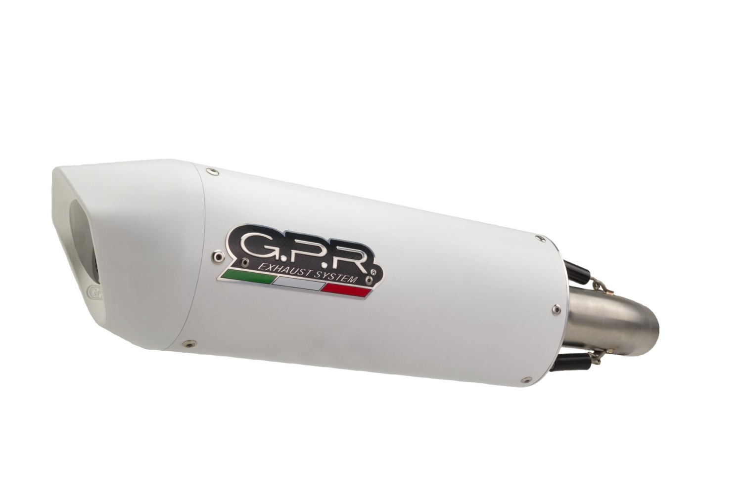 Exhaust compatible with Zontes Zt 125 G1 - U - U1 - Z2 2020-2024, Albus Ceramic, Full system exhaust, including removable db killer 