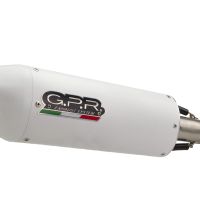 Exhaust compatible with Zontes Zt 125 G1 - U - U1 - Z2 2020-2024, Albus Ceramic, Full system exhaust, including removable db killer 