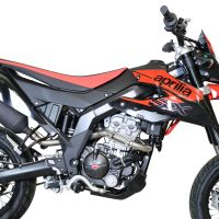 Exhaust compatible with F.B. Mondial Smx 125 Enduro 2018-2020, Decatalizzatore, Decat pipe 