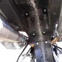 Exhaust compatible with Husqvarna TE 630 E - SMS 630 - Smr 630 2010-2014, Furore Nero, Dual slip-on including removable db killers and link pipes 