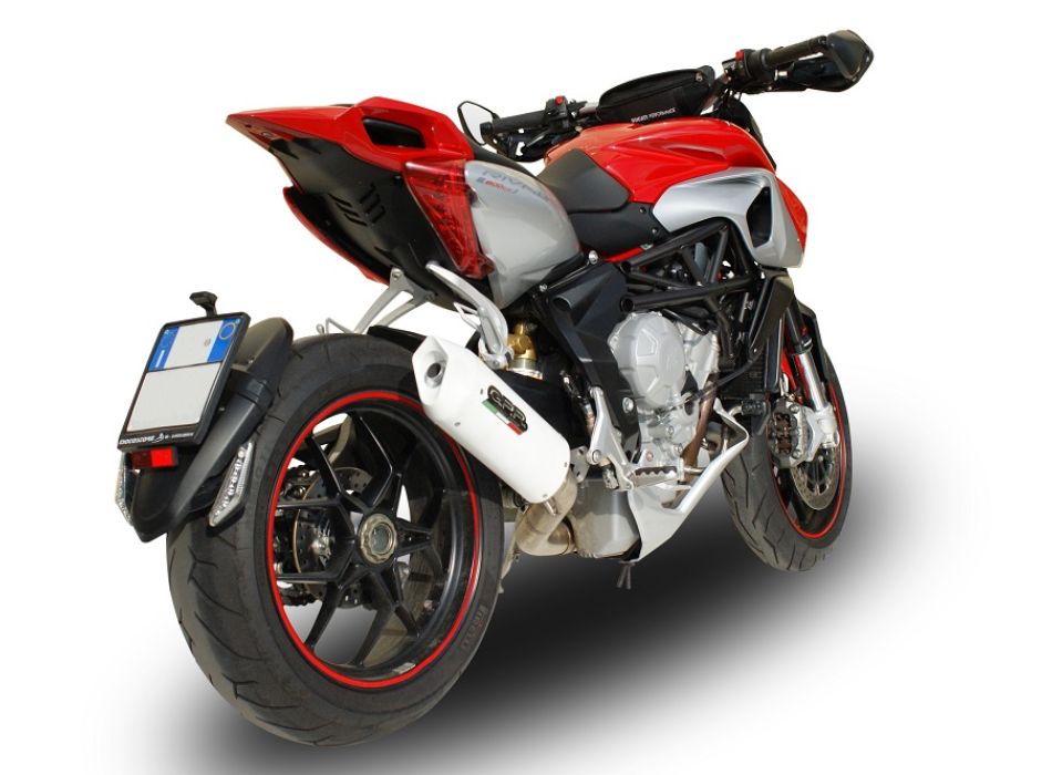 GPR exhaust compatible with Mv Agusta Rivale / Stradale 800 2014-2016 ...