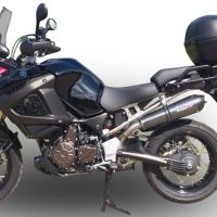 Exhaust compatible with Yamaha XT1200Z Supertenere 2010-2016, Gpe Ann. Poppy, Slip-on exhaust including removable db killer and link pipe 