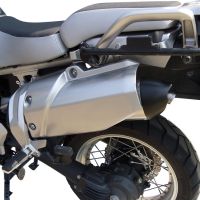 Exhaust compatible with Yamaha XT1200Z Supertenere 2010-2016, Gpe Ann. Poppy, Slip-on exhaust including removable db killer and link pipe 