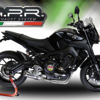 Exhaust compatible with Yamaha FJ-09 Tracer 2017-2020, M3 Inox , Full system exhaust, including removable db killer 