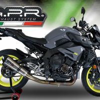 Exhaust compatible with Yamaha FZ-10 2016-2024, Gpe Ann. titanium, Mid-Full system racing exhaust 