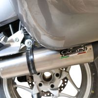 Exhaust compatible with Bmw R1200RT 2009-2013, Gpe Ann. titanium, Slip-on exhaust including removable db killer and link pipe 