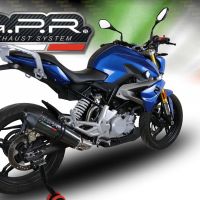 Exhaust compatible with Bmw G310R 2022-2024, Gpe Ann. Poppy, Full system exhaust, including removable db killer 