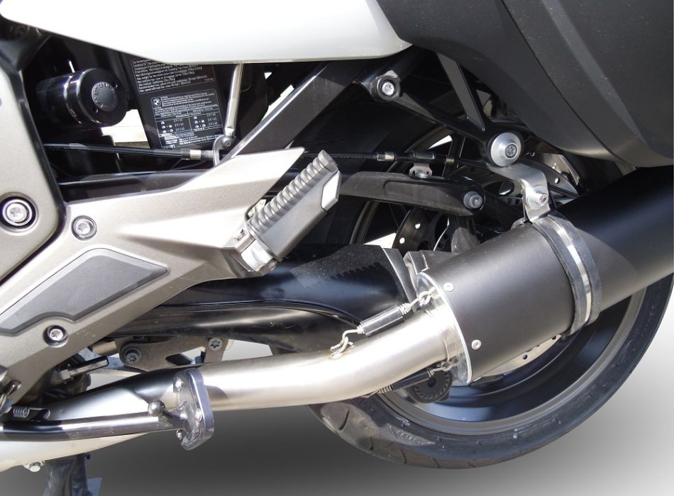 GPR exhaust compatible with Bmw K1600GT 2010-2016, Furore Nero, Dual ...