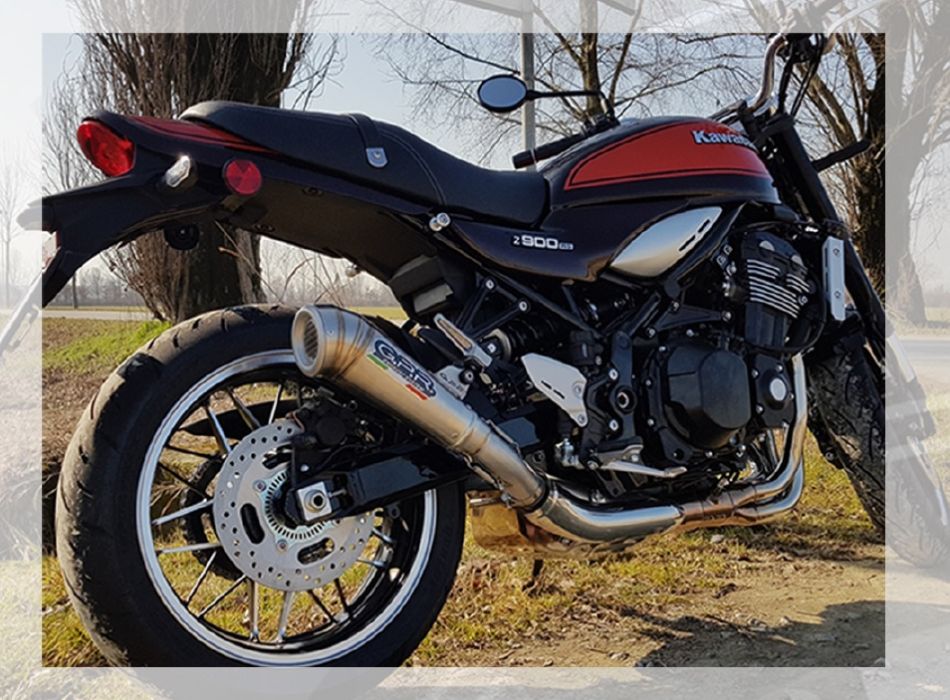 12″ Slip-On Exhaust Muffler – Universal Cafe Racer & Dual Sport Motorcycle