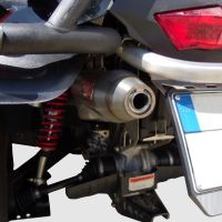 Exhaust compatible with Can Am Outlander 850 XMR 2016-2023, Deeptone Atv, Slip-on exhaust including removable db killer and link pipe 
