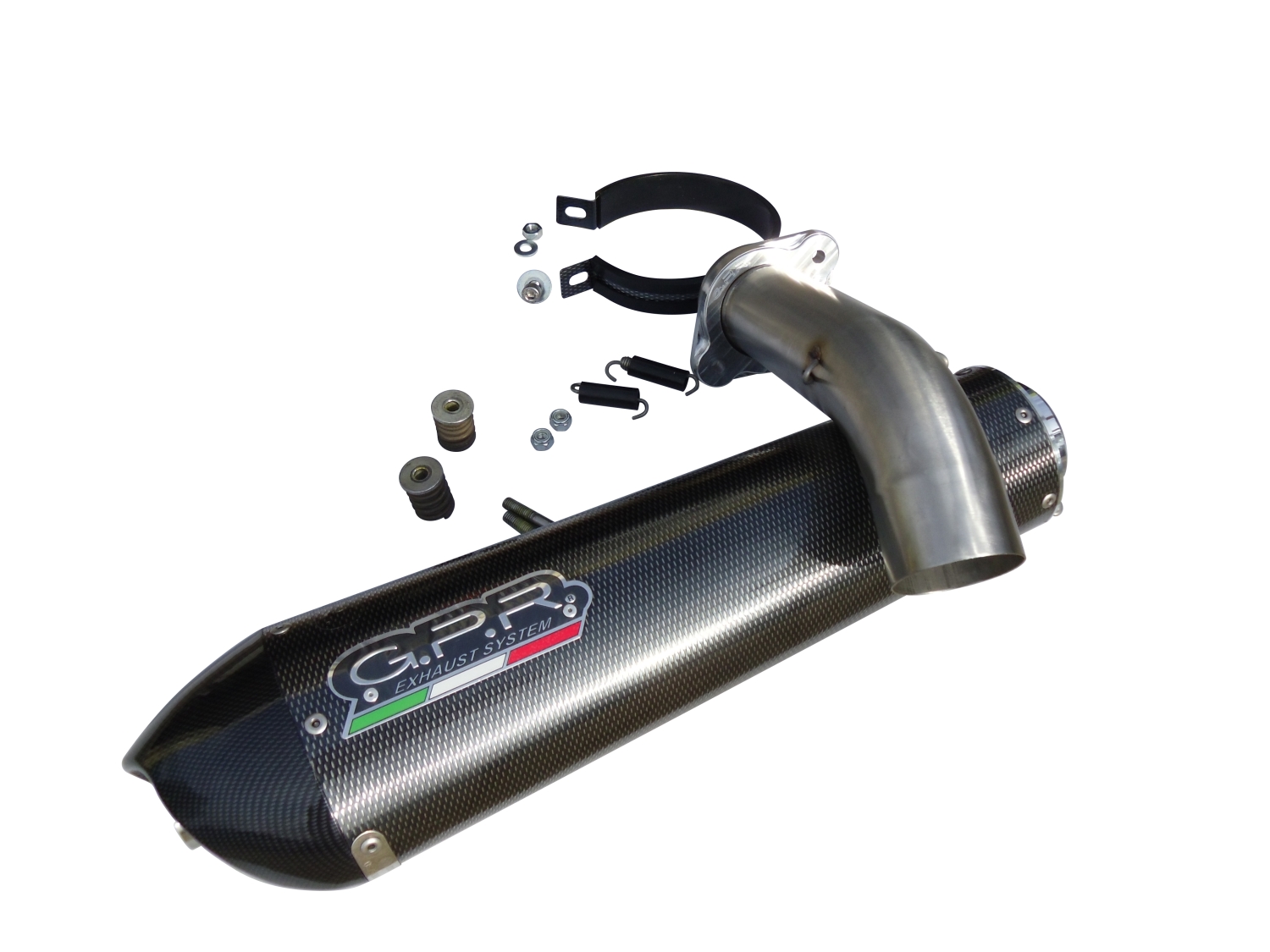 Can Am Spyder RT 1000 2013-2023, Gpe Ann. Poppy, Slip-on exhaust including removable db killer and link pipe 